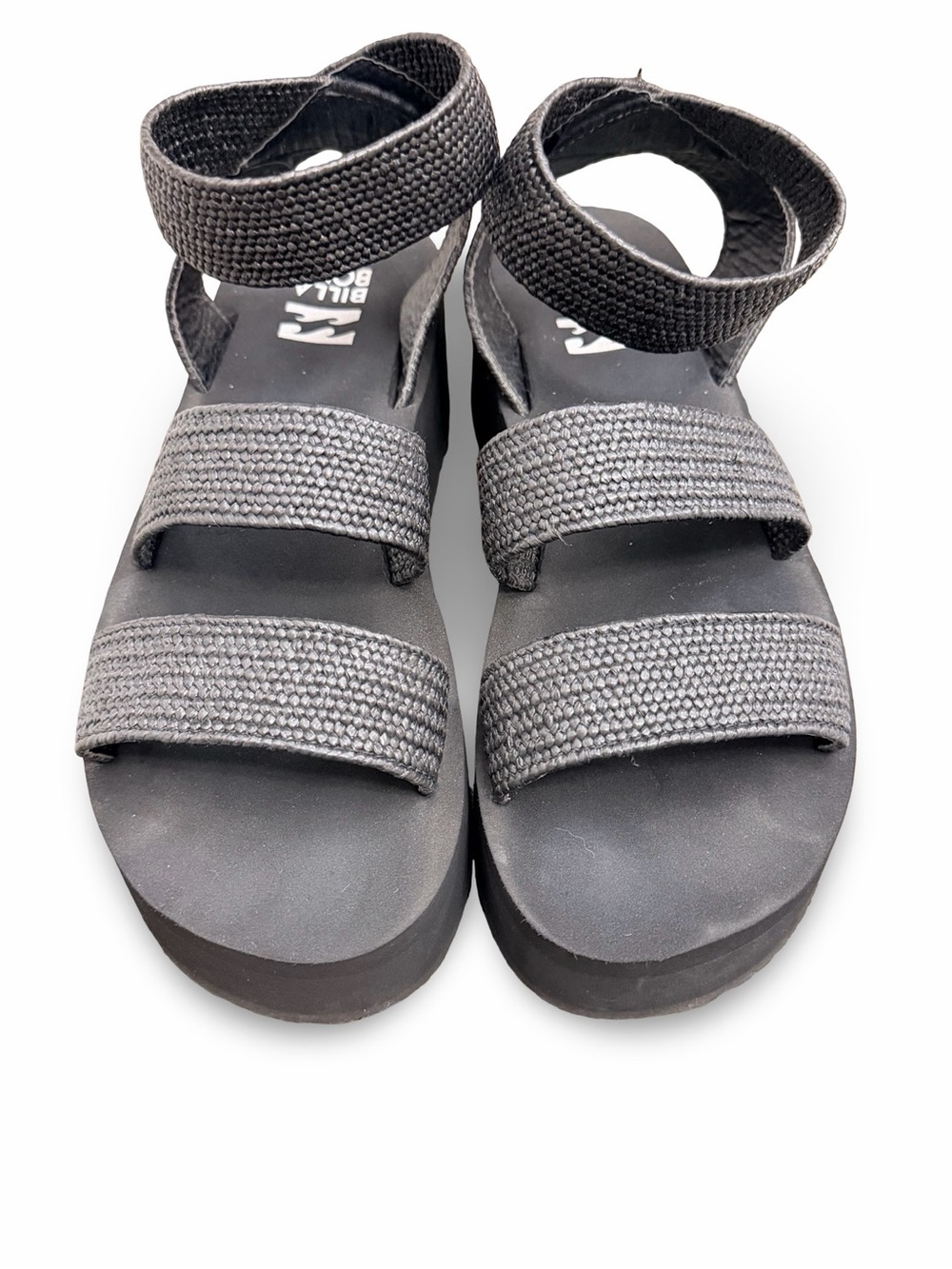 Billabong Women's Black Foreshore Sandals Size 8 - Picture 2 of 5